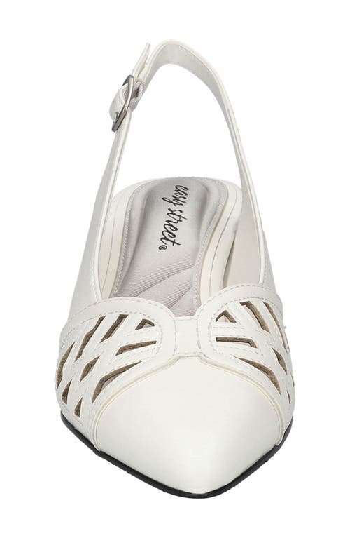 EASY STREET EASY STREET BIZZY SLINGBACK PUMP