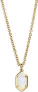 Kendra Scott Hallie Short Pendant Chain Necklace