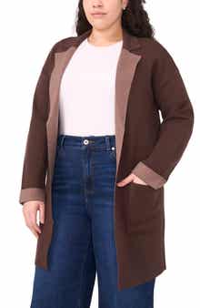 Lapel Long Cardigan