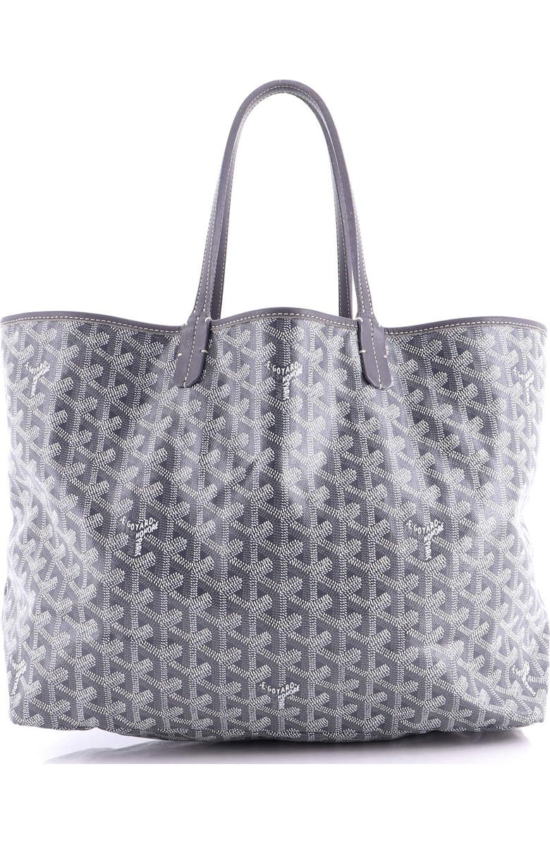 Pre-Owned Goyard Saint Louis Tote Coated Canvas PM, Alternate, color, Gray