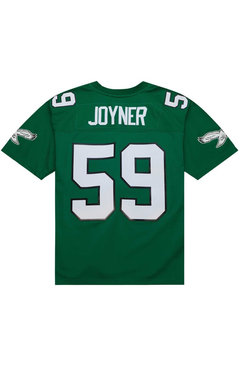 Mitchell & Ness Men's Mitchell & Ness Seth Joyner Kelly Green Philadelphia Eagles Legacy Replica Jersey, Alternate, color, 