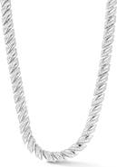 GLAZE JEWELRY Cubic Zirconia Pavé Tennis Necklace