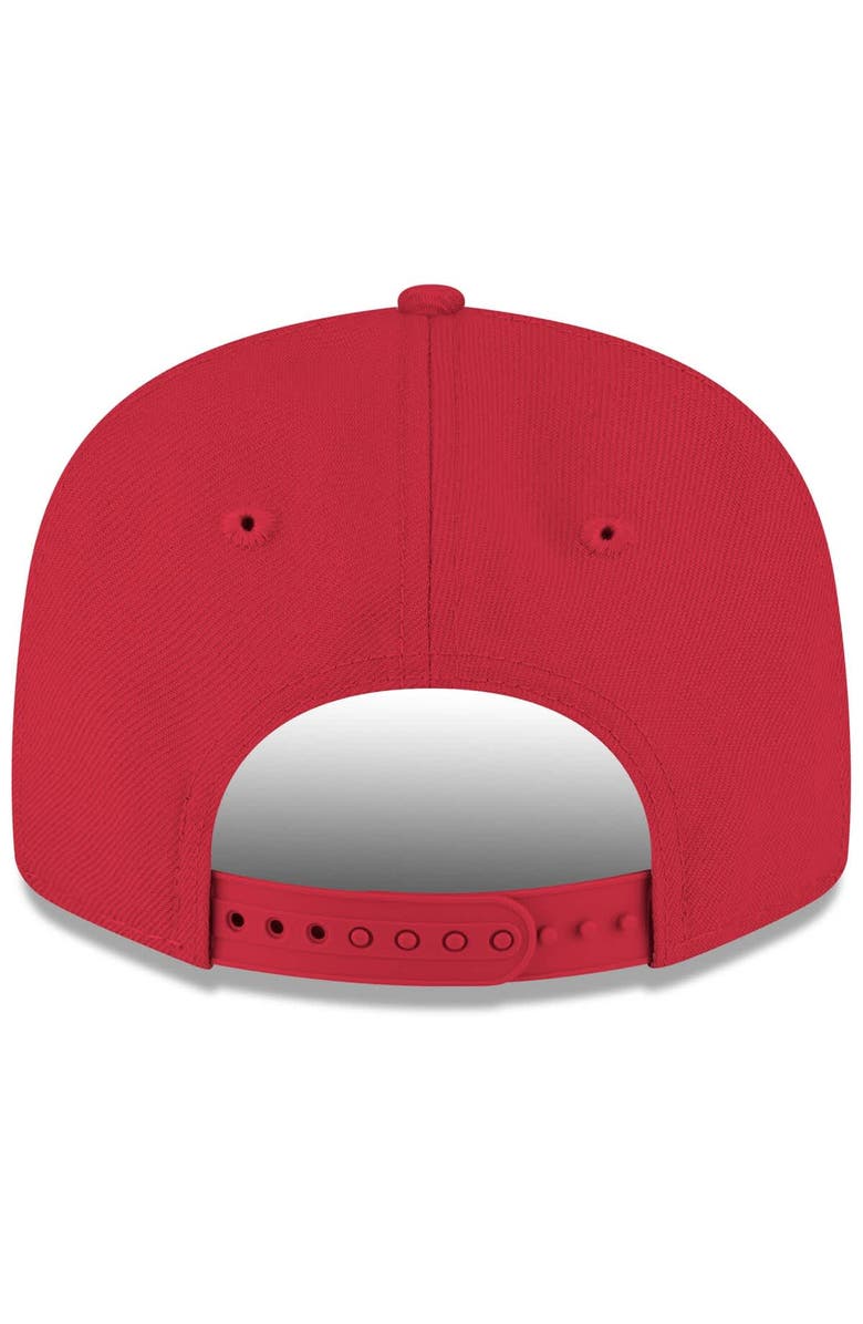 New Era Men's New Era Scarlet Ohio State Buckeyes College Football Playoff 2024 National Champions 9FIFTY Snapback Hat, Alternate, color,