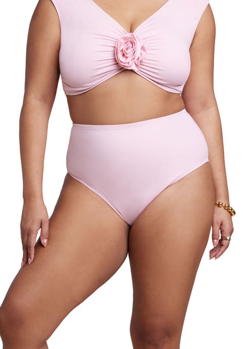 High Waisted Bikini Bottom (Plus)