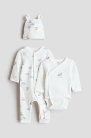 H&M 3-piece Cotton Set