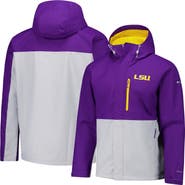 Columbia Men's Columbia Purple LSU Tigers Field Bound Omni-Tech™ Full-Zip Jacket