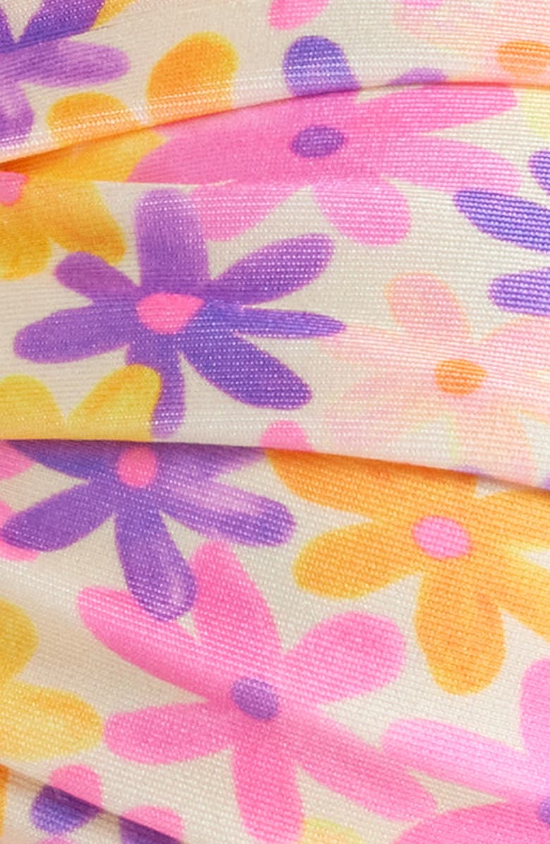 Kulani Kinis Strapless Bandeau Bikini Top, Alternate, color, Daisy Dreamer