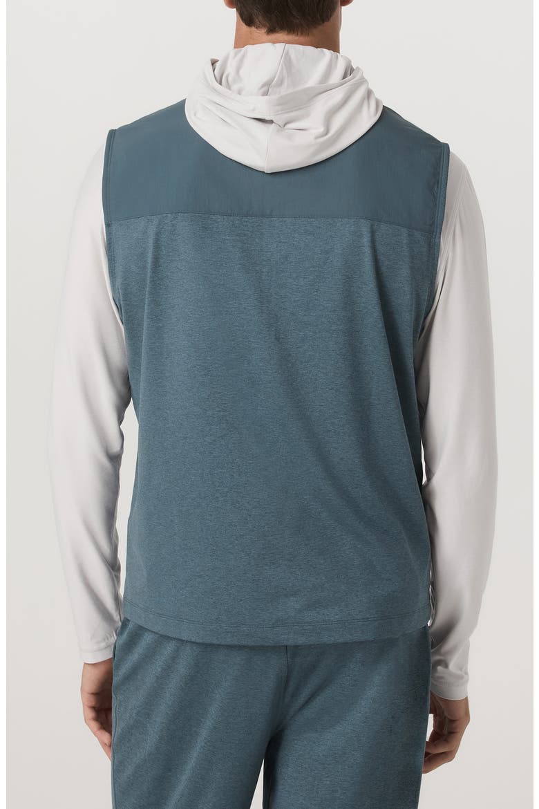 Sunday Element Vest, Alternate, color, BLUE SEA HEATHER