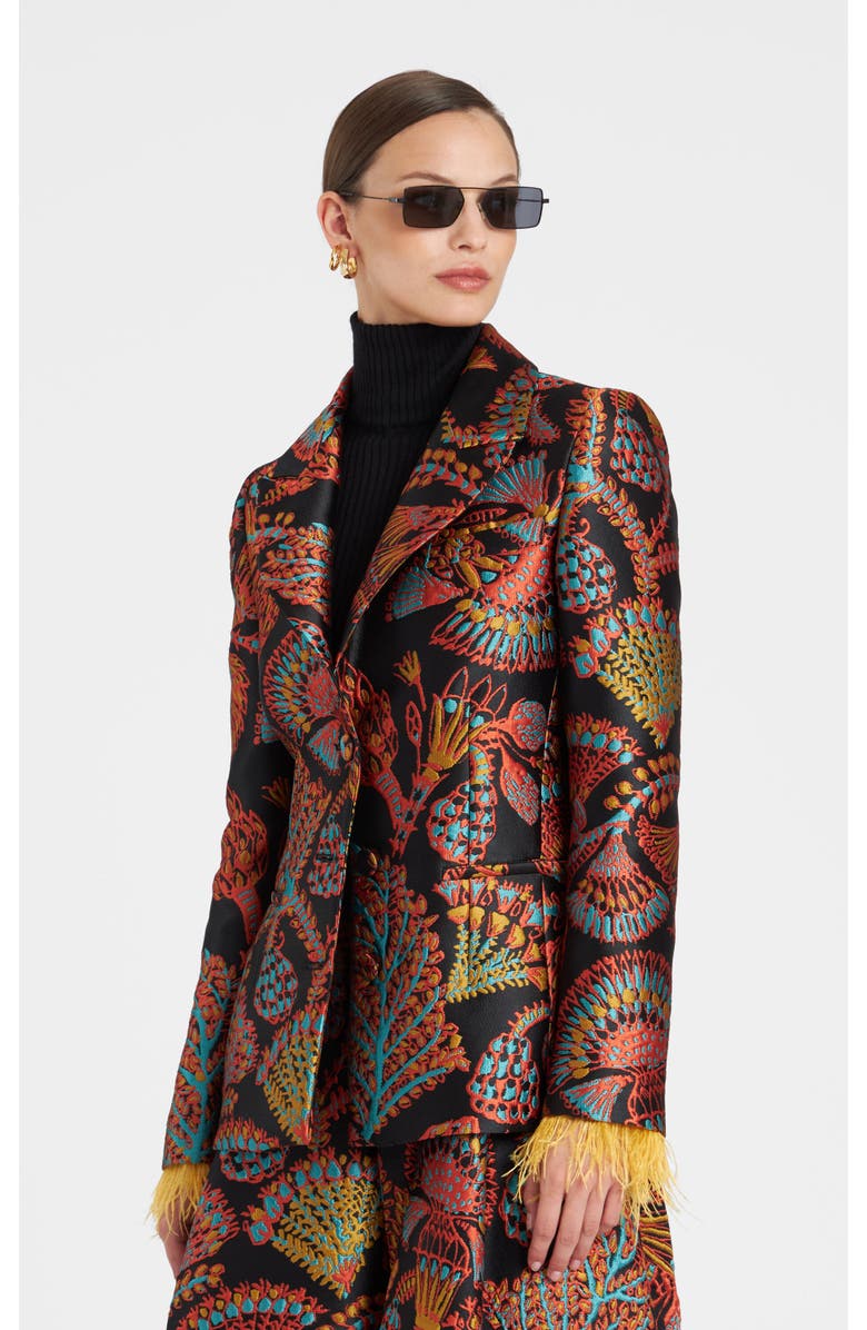 La DoubleJ 24/7 Jacket Bis, Main, color, Jacquard Sicomore Black