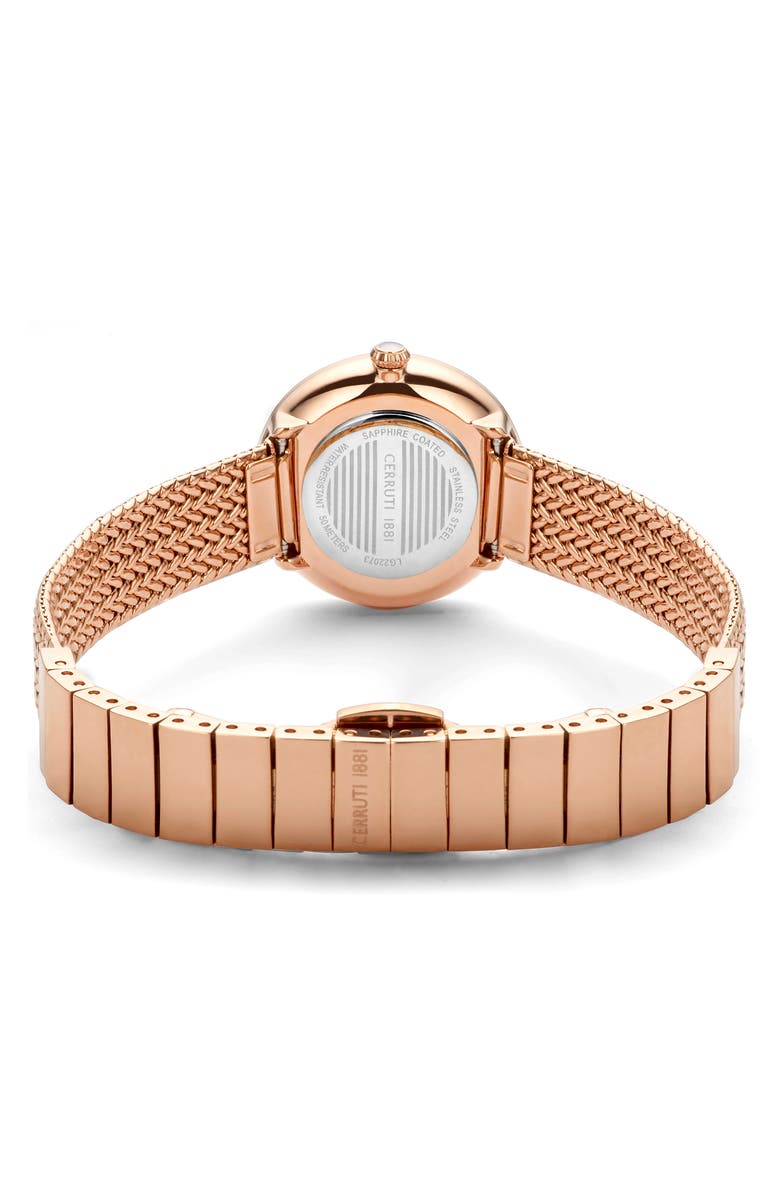 Cerruti 1881 Serreta Bracelet Watch, 26mm, Alternate, color, Gold