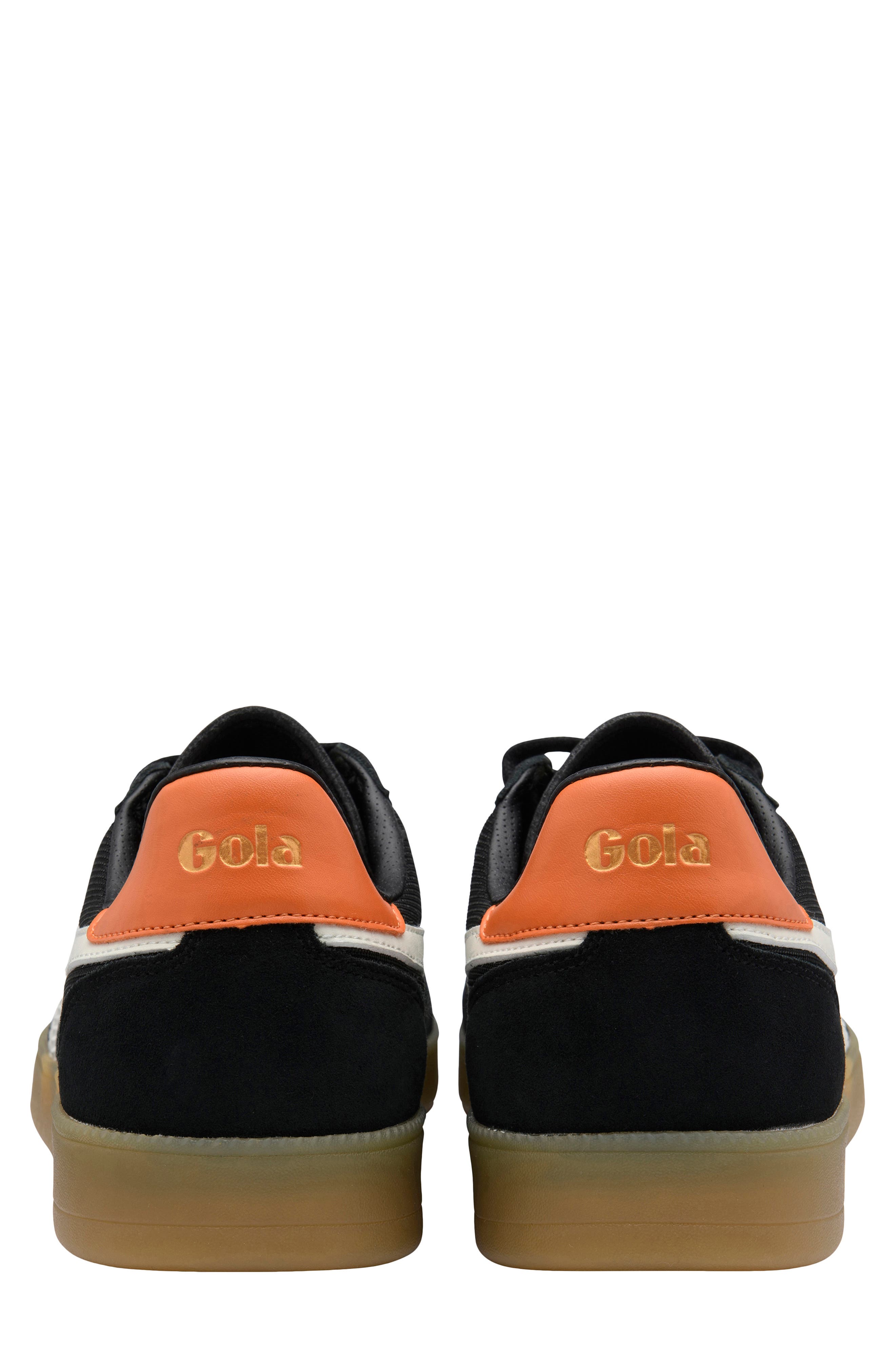 Gola Viper Sneaker, Alternate, color, Black/White/Moody Orange/Gum