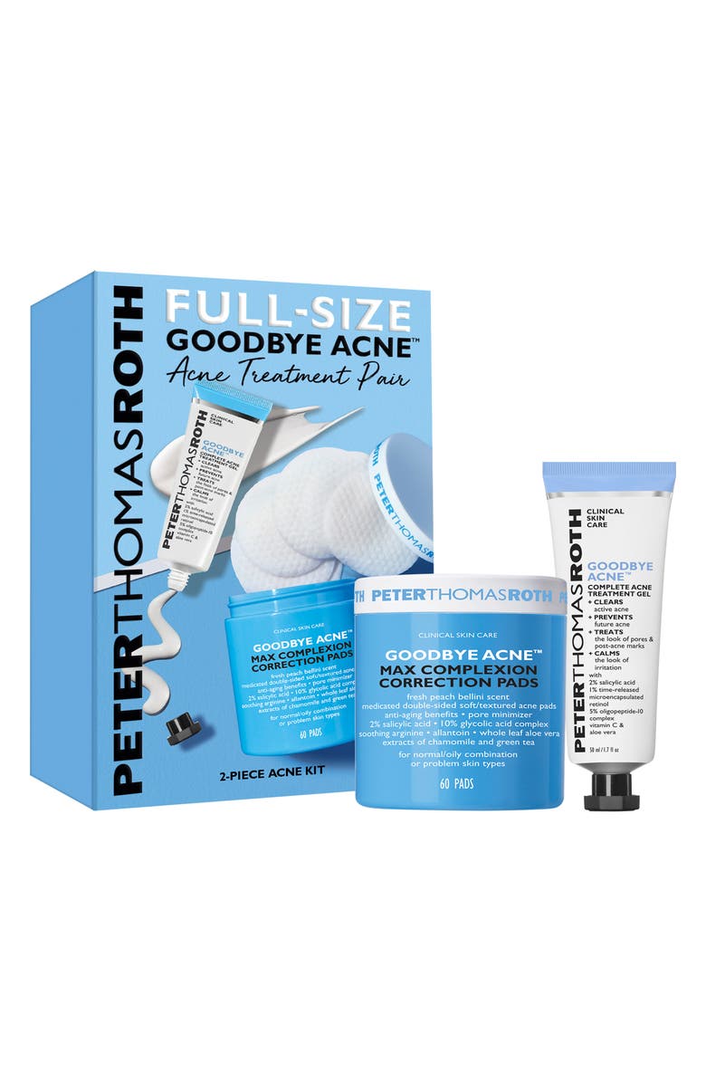 Peter Thomas Roth Goodbye Acne Acne Treatment Set (Limited Edition) $92 Value, Main, color, 