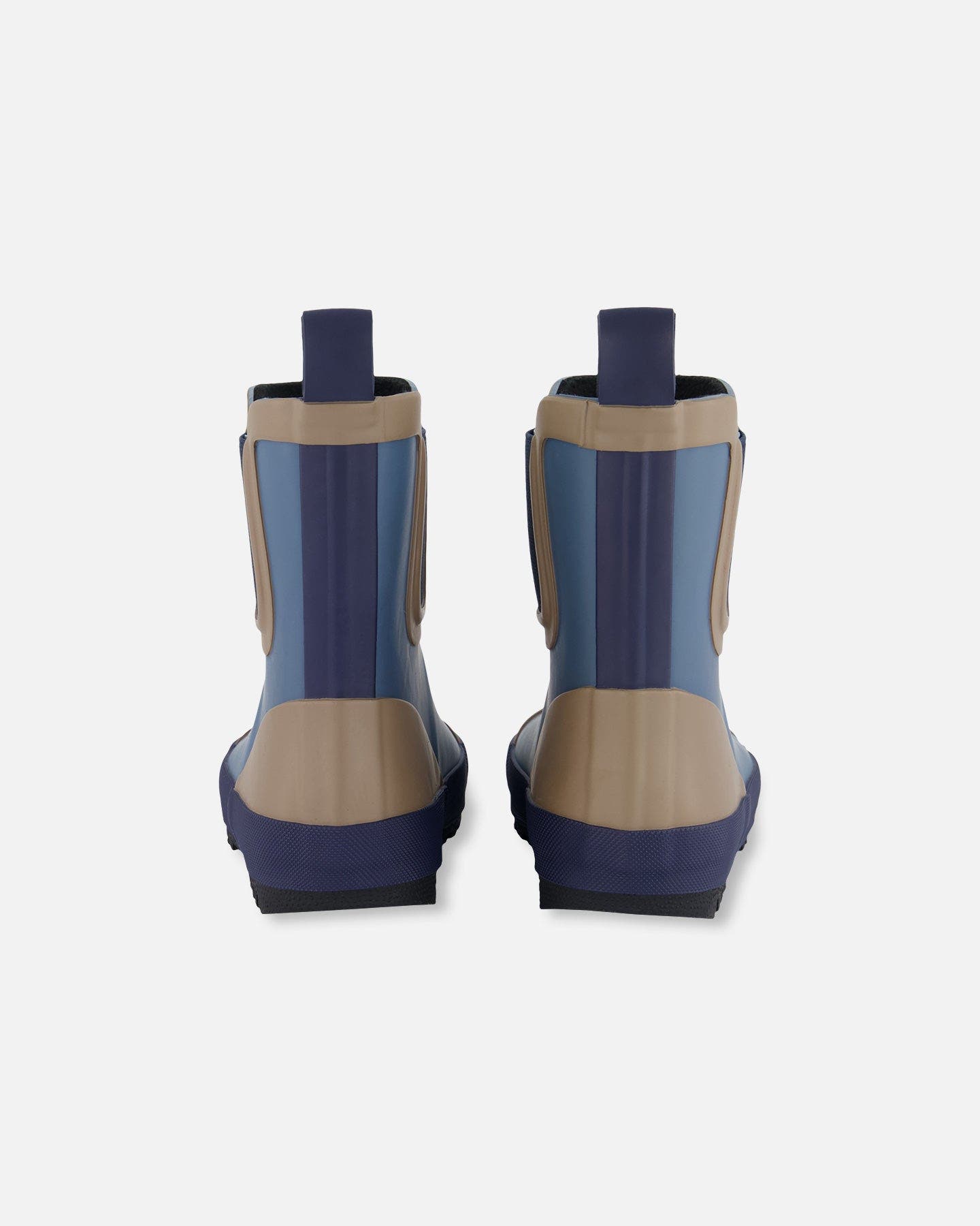 Deux par Deux Boy's Short Rain Boots Blue, Alternate, color, 