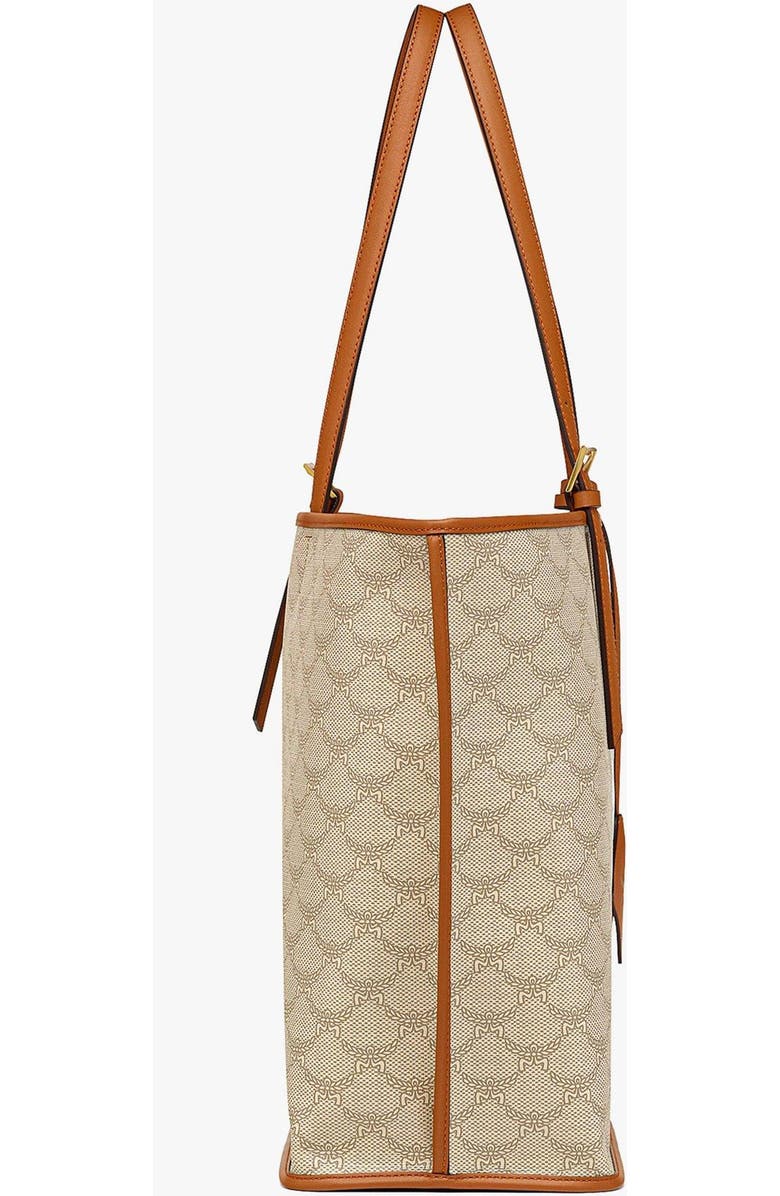 MCM Himmel Shopper in Lauretos, Alternate, color, Oatmeal