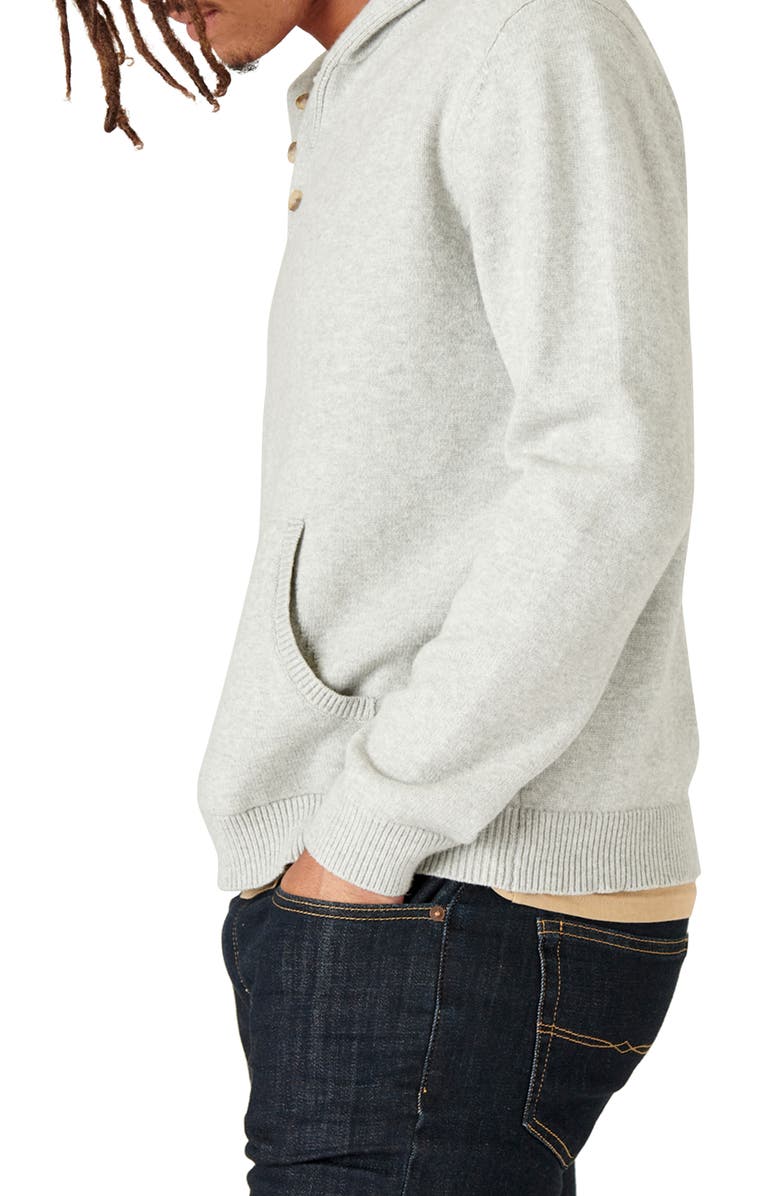 Lucky Brand Henley Hoodie, Alternate, color, 
