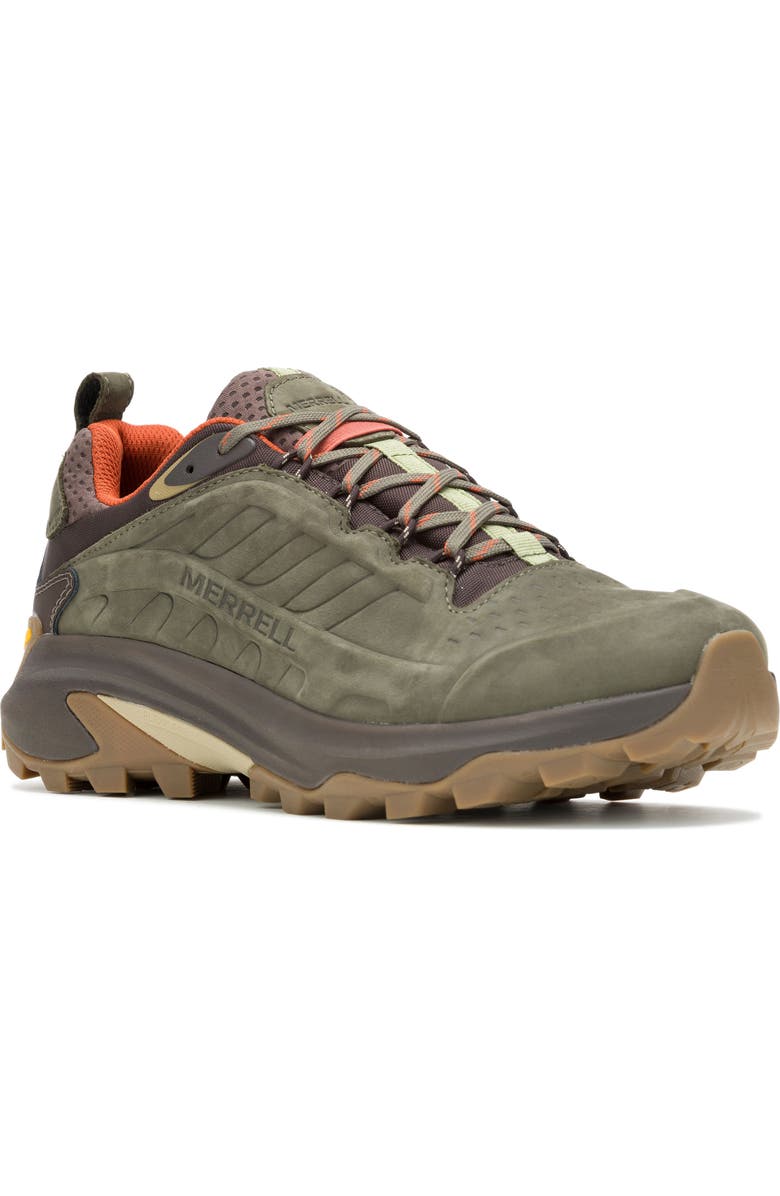 Merrell Moab Speed 2 Waterproof Hiking Shoe, Main, color, Olive