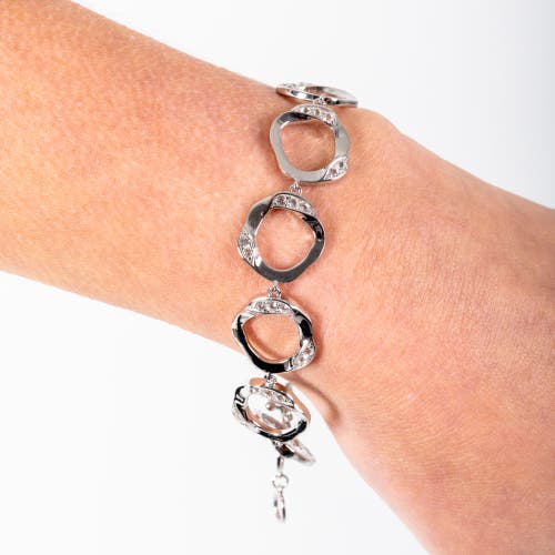 Lucy Quartermaine Volcan Bracelet In Sterling Silver