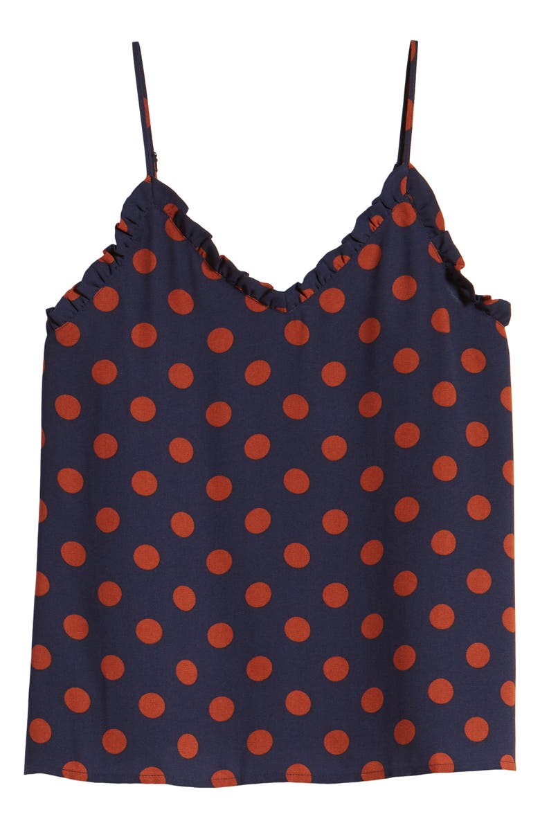 Halogen<sup>®</sup> Ruffle Trim Camisole, Alternate, color, 