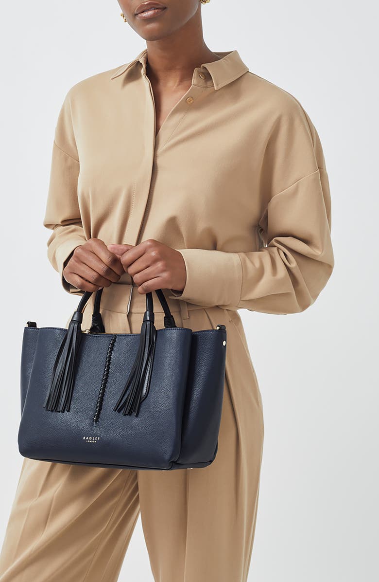 Radley Hillgate Place - Craft Medium Satchel Bag, Alternate, color, Ink