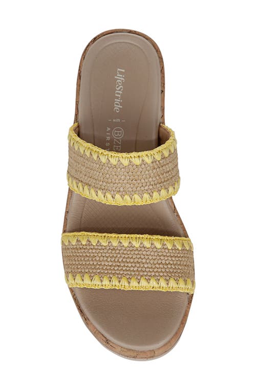 Bzees Resort Sandal In Natural