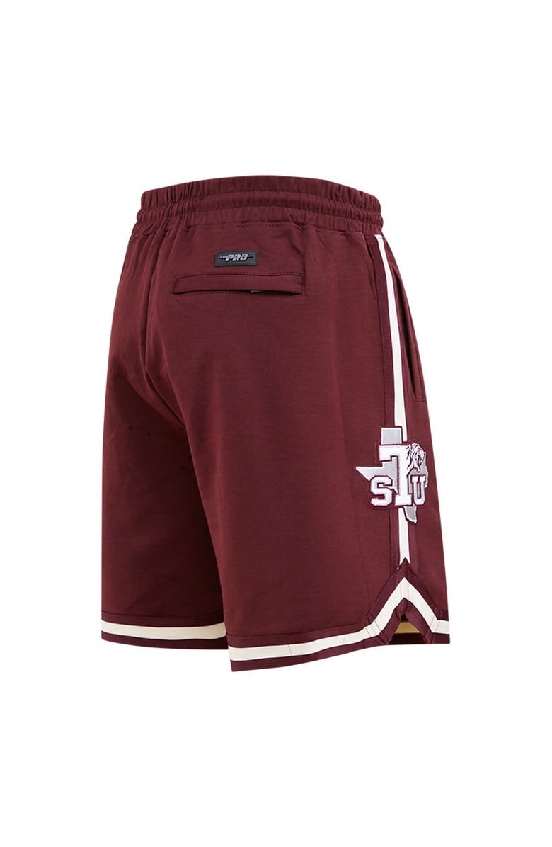 PRO STANDARD Men's Pro Standard Maroon Texas Southern Tigers University Classic Shorts, Alternate, color, 