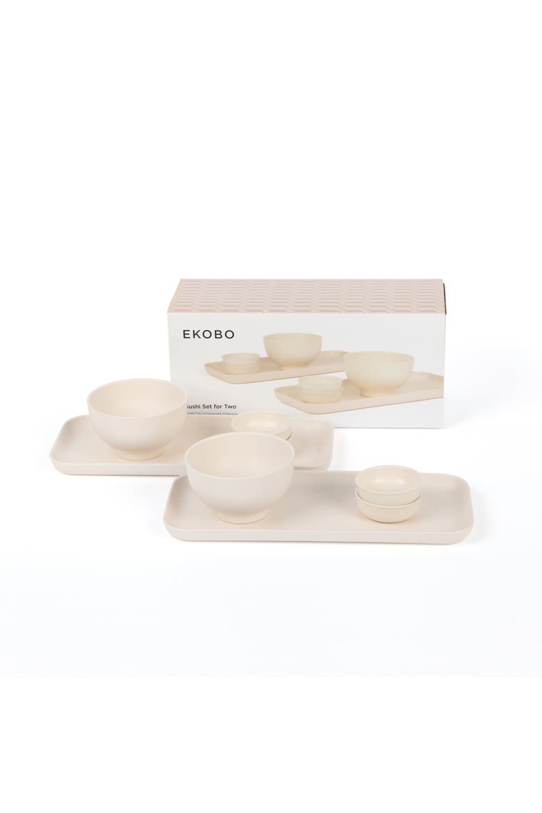 Sushi Set for 2, Alternate, color, Off White