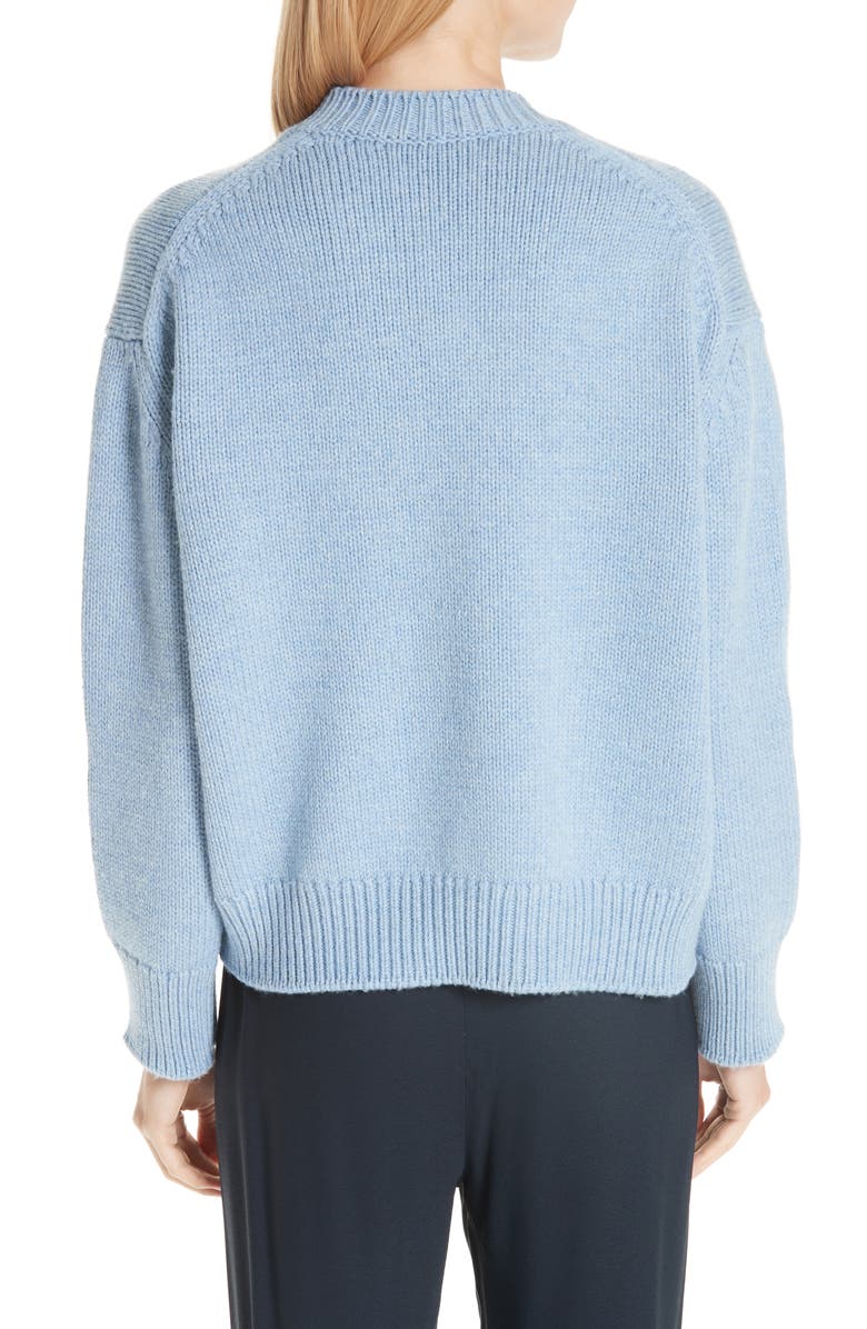 Mansur Gavriel Merino Wool Sweater, Alternate, color, 