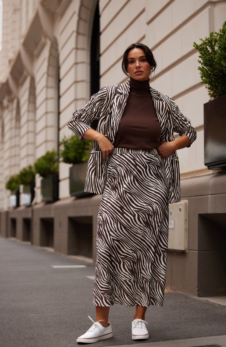 Brave+True Corrine Bias Cut Maxi Skirt, Alternate, color, Zigby