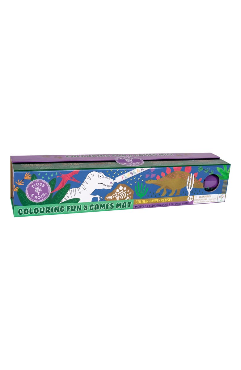 Floss
Rock Dino Coloring Fun
Games Mat, Alternate, color,