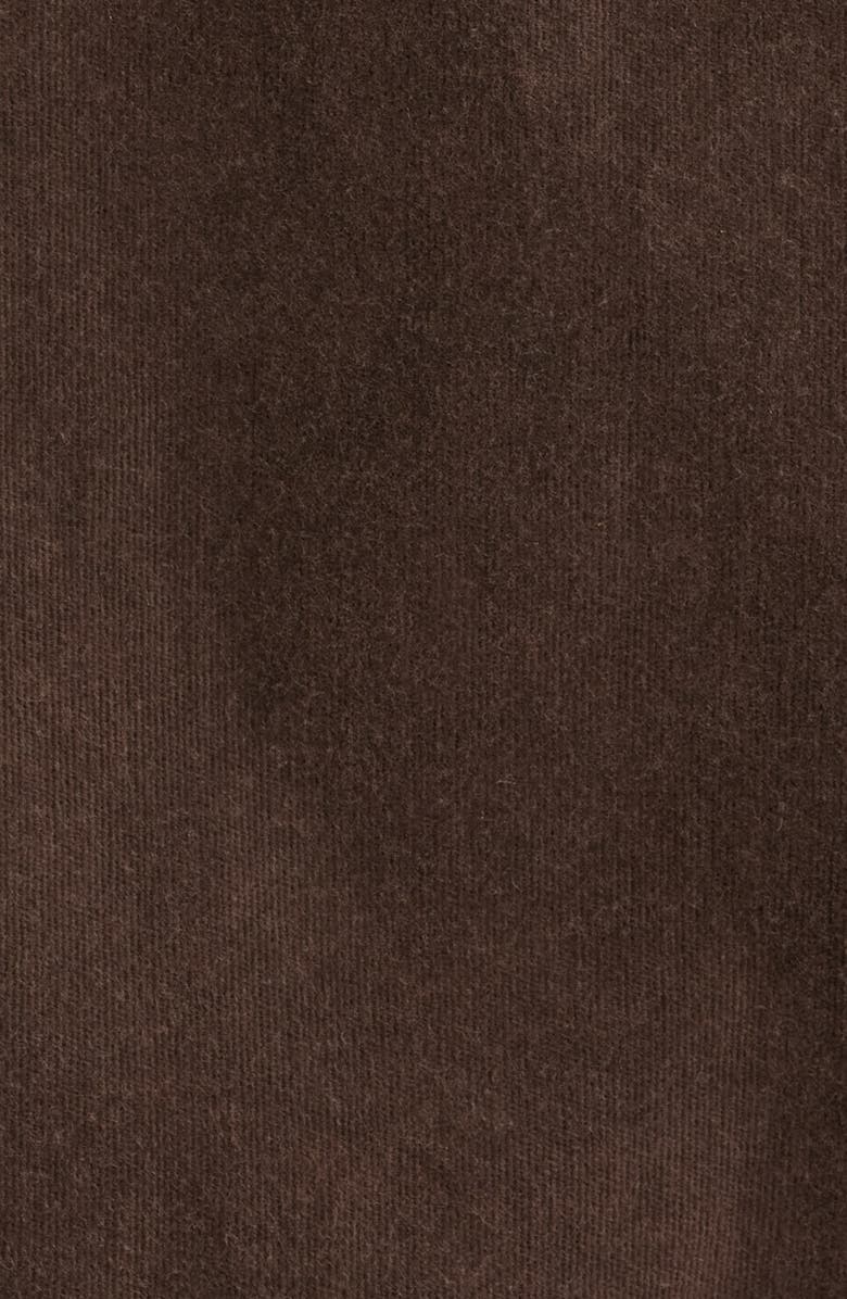 johnnie-O Rett Cotton Stretch Corduroy Trucker Jacket, Alternate, color, Coffee