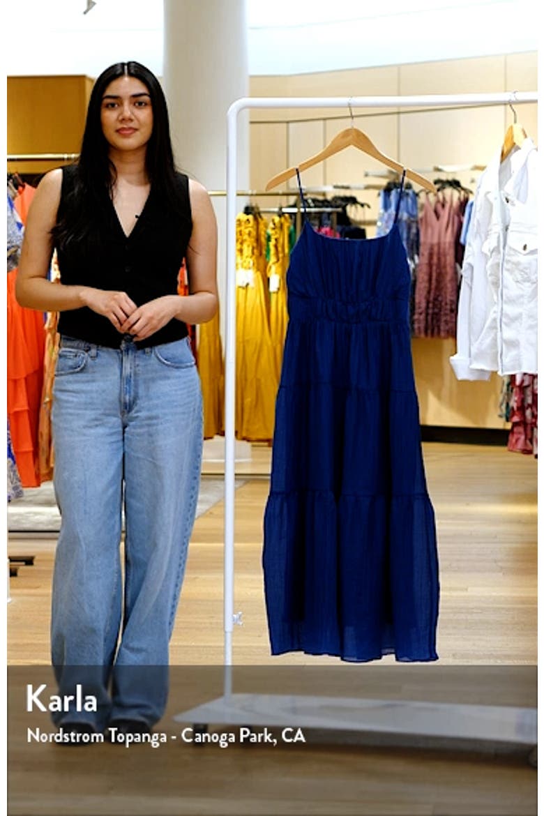 Cami Midi Dress video