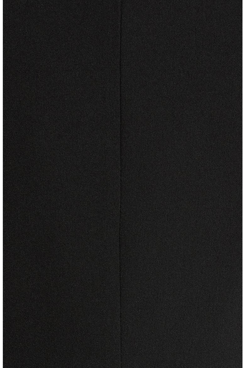 Stretch Crepe Jacket, Alternate, color, BLACK