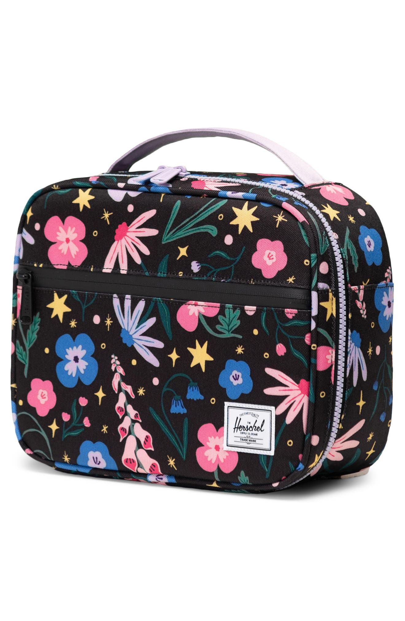 Herschel Supply Co. Kids' Pop Quiz Lunch Bag, Alternate, color, Enchanted Garden