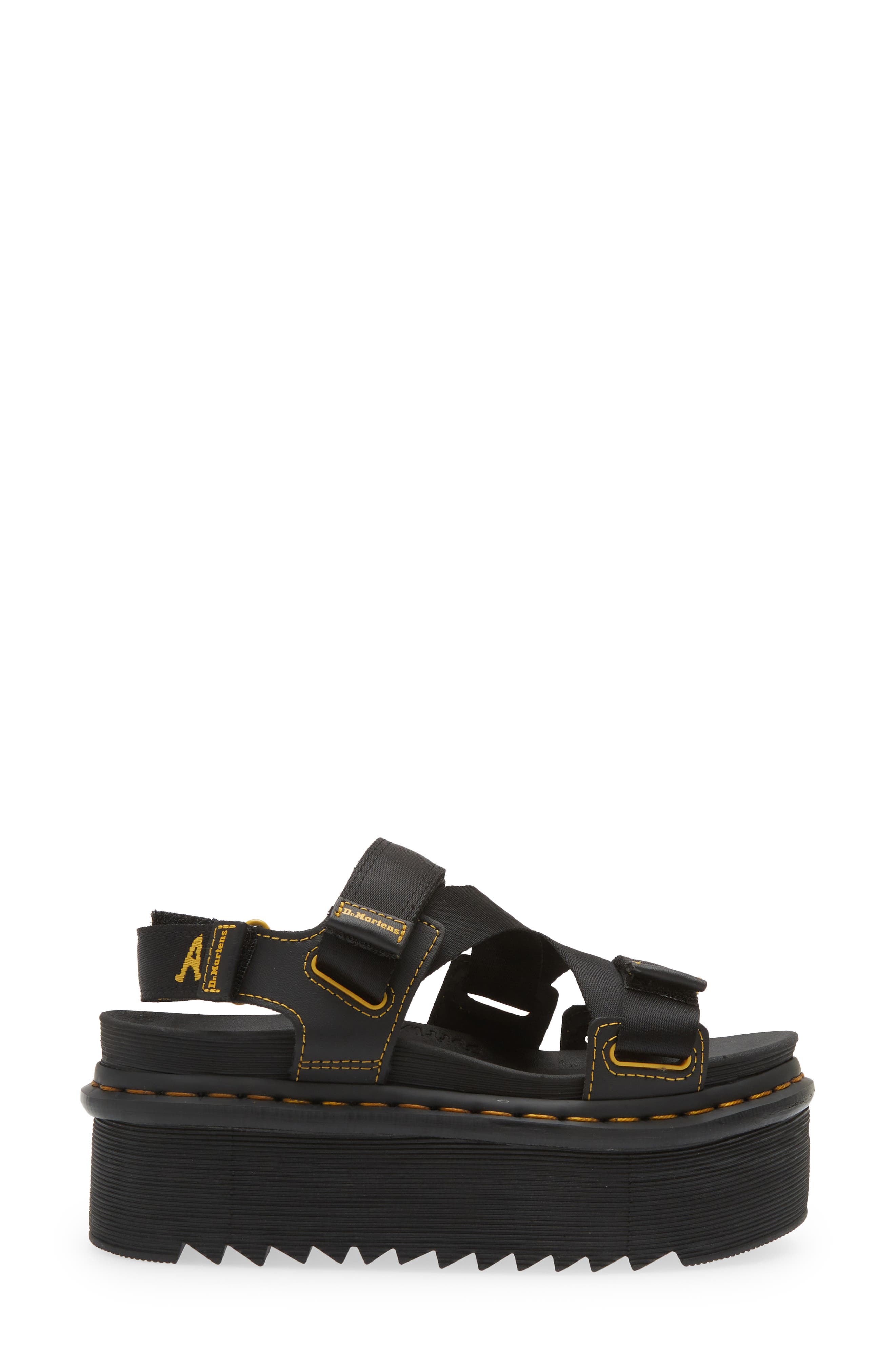 Dr. Martens Kimber Platform Strappy Sandal, Alternate, color, 