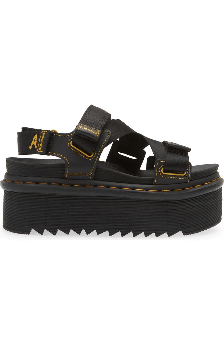 Dr. Martens Kimber Platform Strappy Sandal, Alternate, color,