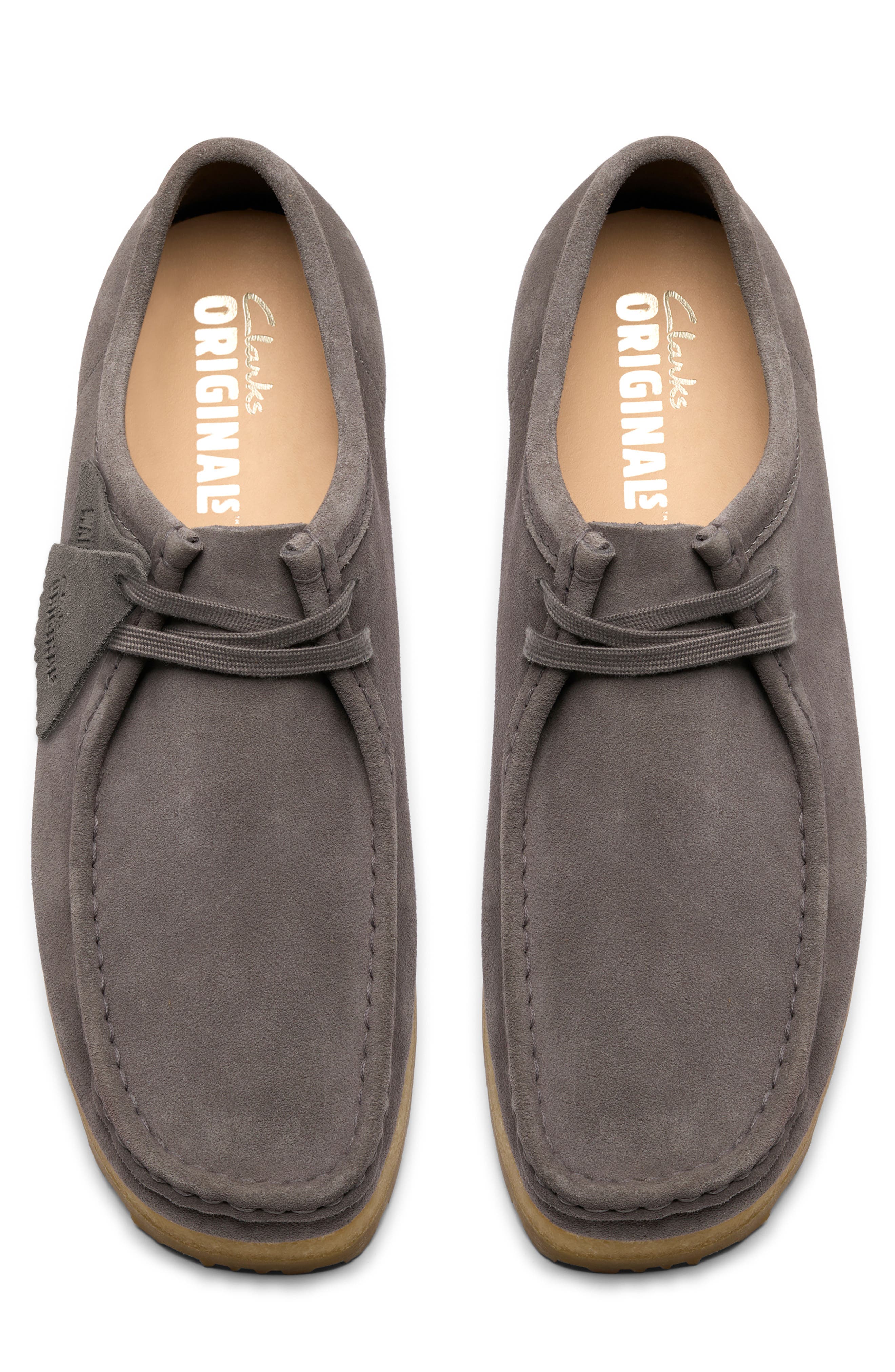 Clarks<sup>®</sup> Originals Wallabee RB Chukka, Alternate, color, Grey Suede