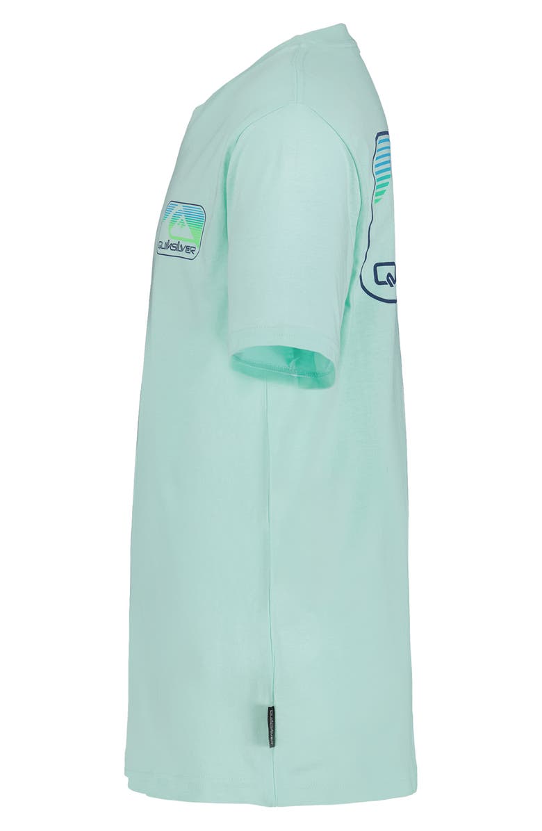Quiksilver Kids' Core Logo Graphic T-Shirt, Alternate, color, Brook Green