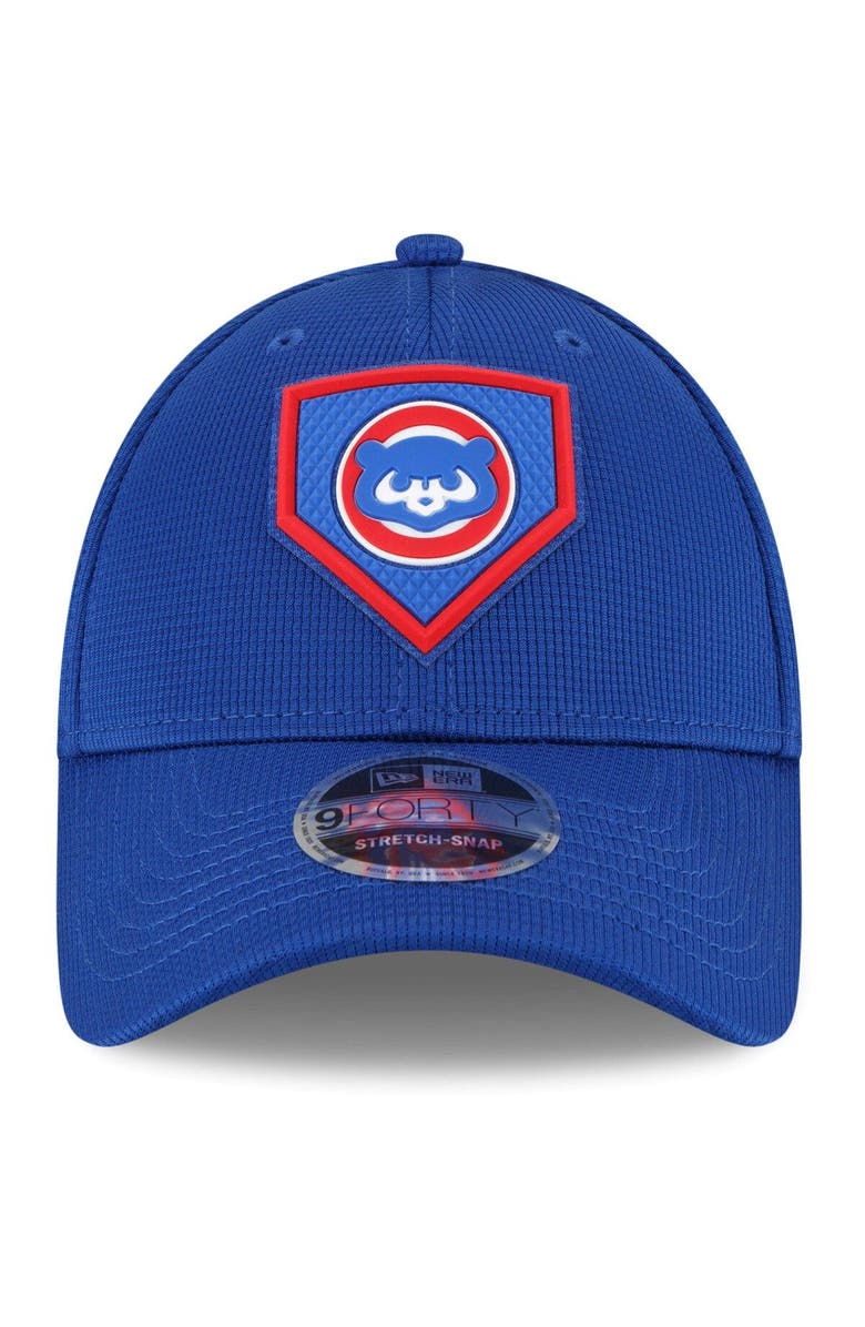 New Era Men's New Era Royal Chicago Cubs 2022 Clubhouse 9FORTY Snapback Hat, Alternate, color, 