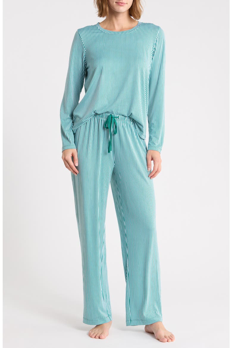 Tight Fit Family Pajama Set, Main, color, PEPPERMINT PINES