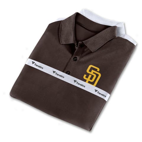 Men's Fanatics Branded Brown/White San Diego Padres Polo Combo Set