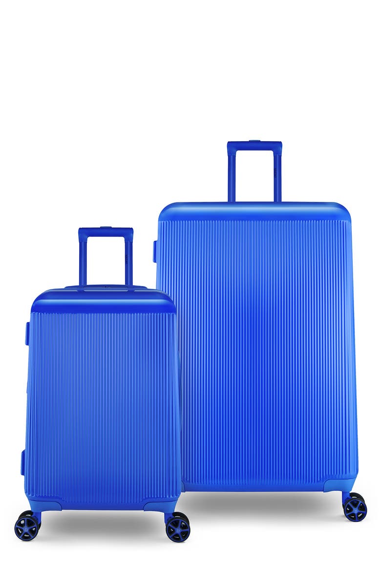 Glisten Vibrant 28-Inch Spinner Packing Case, Alternate, color, BLUE