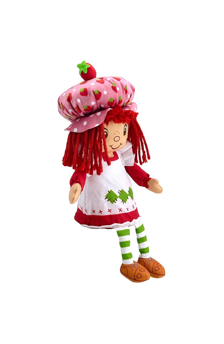 Strawberry Shortcake Pop n Flip 9 Inch Strawberry Shortcake Plush Doll, Alternate, color, Red