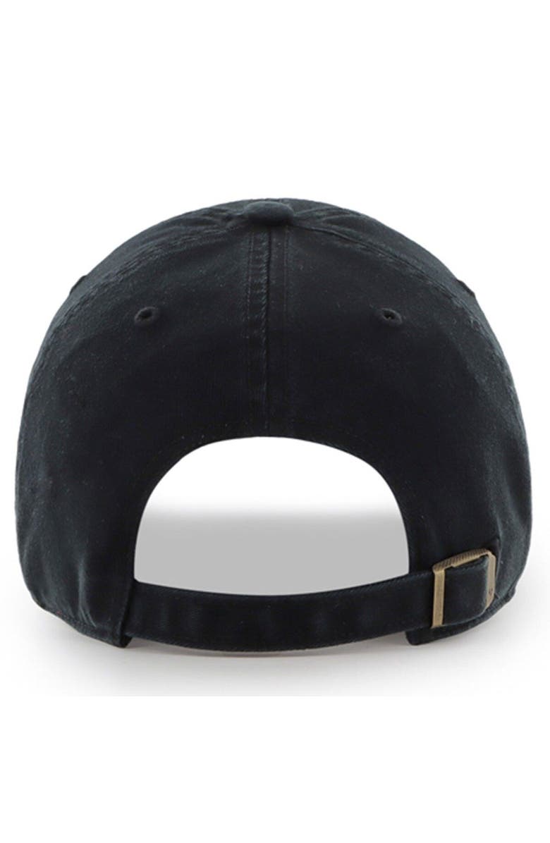 '47 Men's '47 Black Los Angeles Rams Super Bowl LVI Champions Sunset Clean Up Adjustable Hat, Alternate, color, 