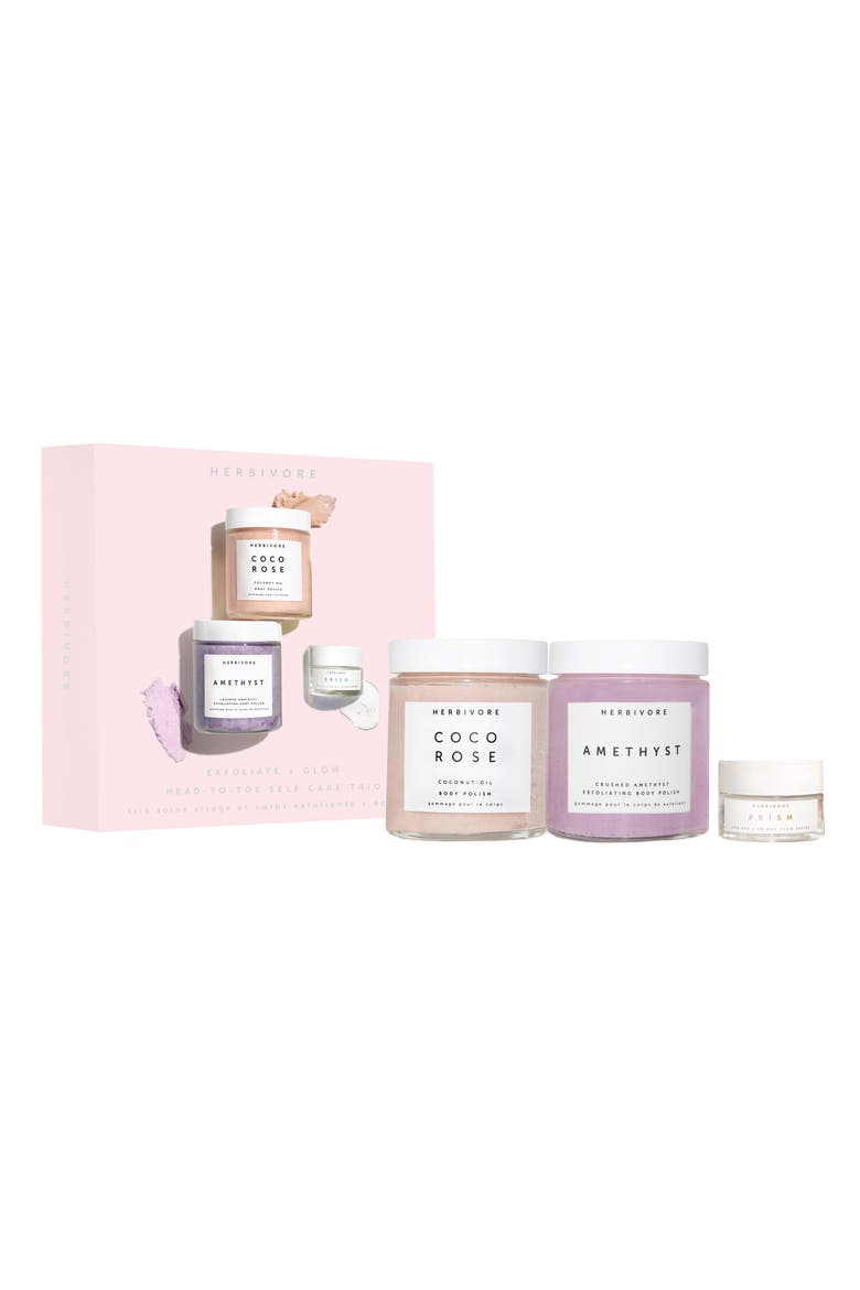 Exfoliate + Glow Head to Toe Set, Main, color, NO COLOR