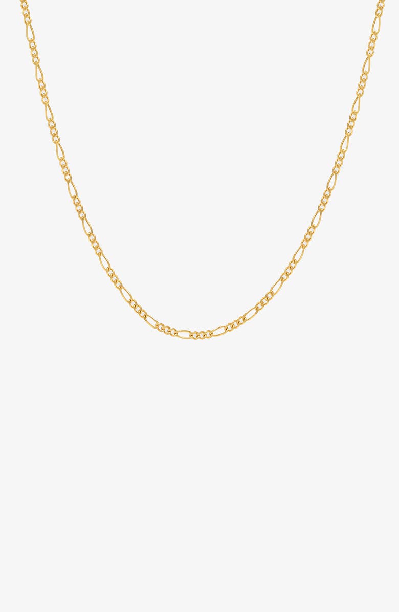 YOJ Figaro Midi Choker Necklace in Gold, Alternate, color, Gold