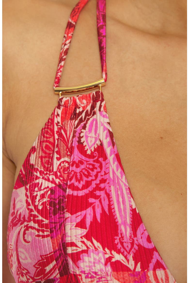 Bali One-Piece Swimsuit, Alternate, color, RED MULTI