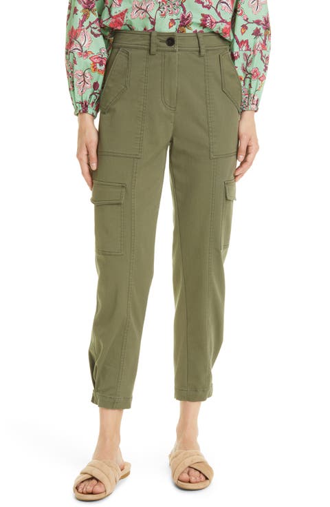 Elian Cotton Blend Utility Pants
