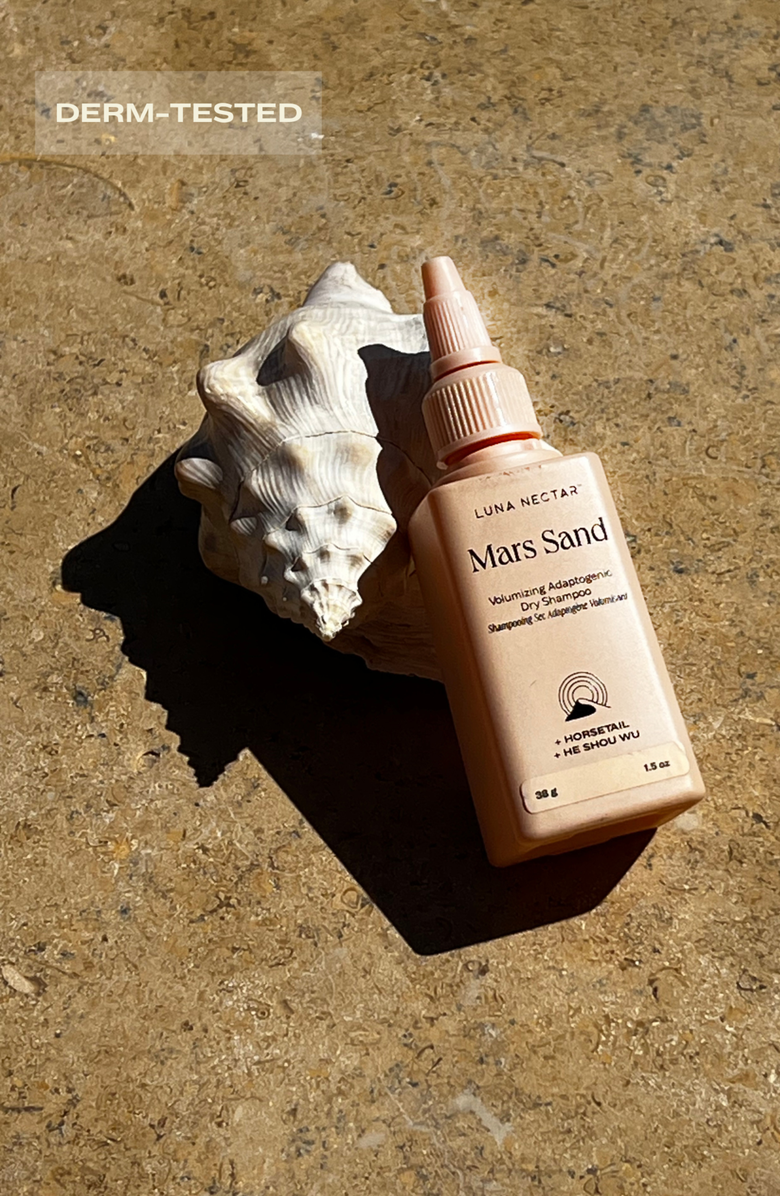 Luna Nectar Mars Sand Volumizing Adaptogenic Dry Shampoo, Alternate, color, Coral