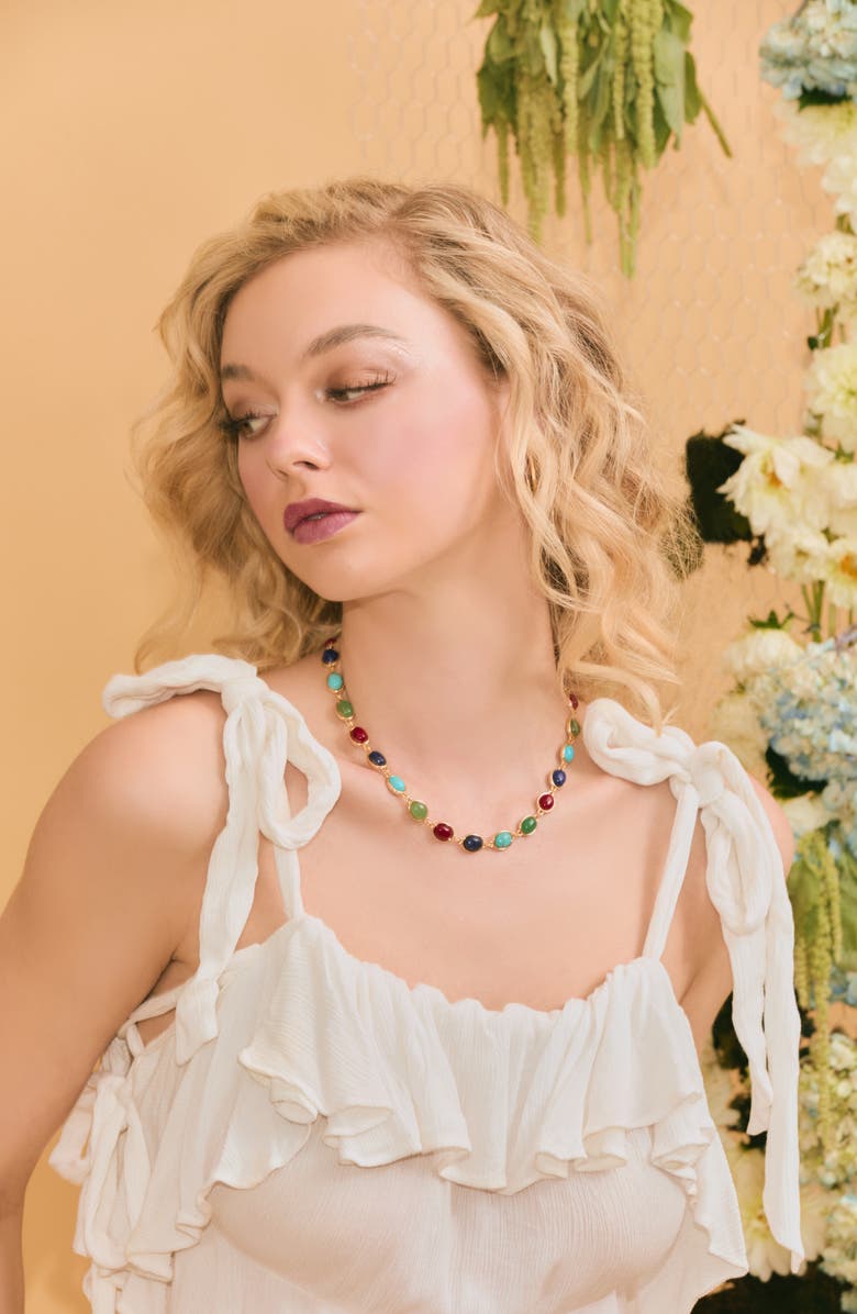 Petit Moments Long Bari Necklace, Alternate, color, Multi