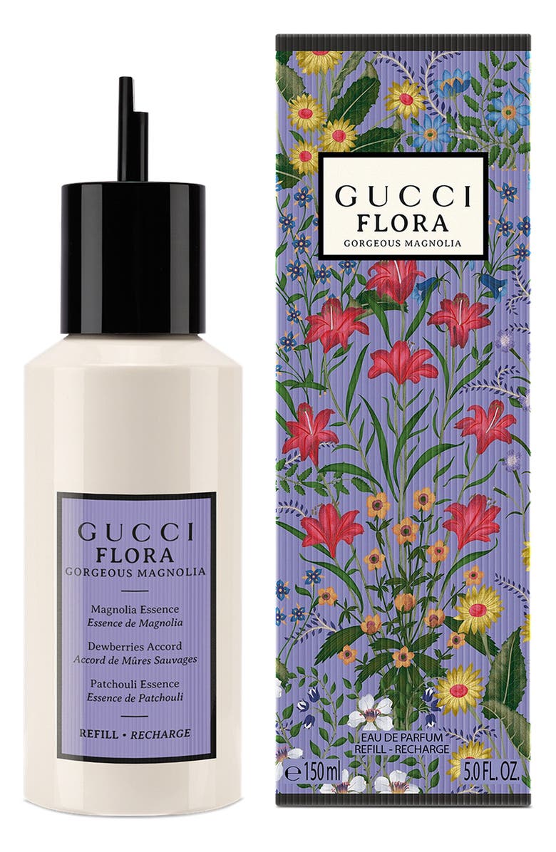 Gucci Flora Gorgeous Magnolia Eau de Parfum Refill, Alternate, color,